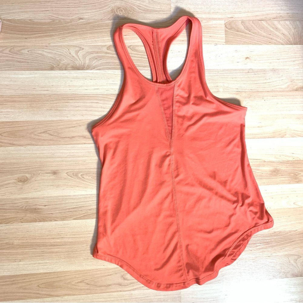 ZYIA Active Effortless Tank Top Women’s L Orange Racerback